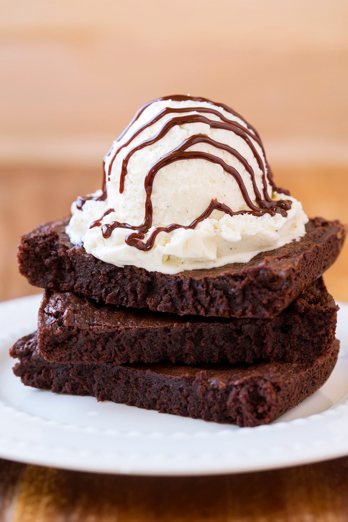 How to Make Brownies with Shiny Thin Crust